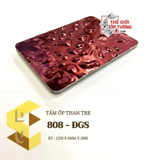 Ốp tường sợi than tre cao cấp 8mm mới 808