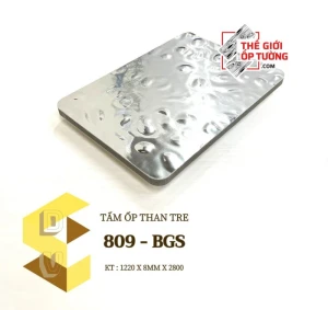 Ốp tường sợi than tre cao cấp 8mm mới 809
