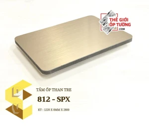 Ốp tường sợi than tre cao cấp 8mm mới 812
