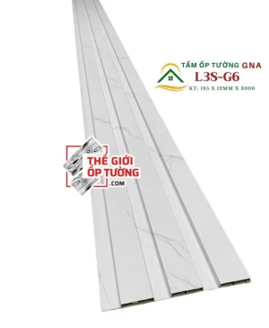 Tấm Ốp Tường Lam Sóng Vân Đá HNA