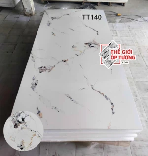 Tấm ốp tường than tre cao cấp vân đá TT140