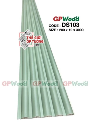 Thanh lam sóng ốp tường bán nguyệt DS103