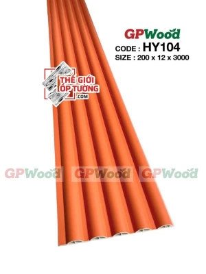 Thanh lam sóng ốp tường bán nguyệt HY104