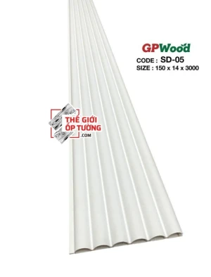 Thanh lam sóng ốp tường bán nguyệt SD05