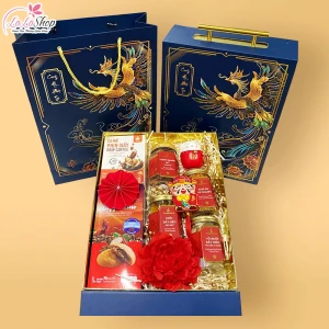 Hộp quà Tết Cao Cấp Phượng Hoàng Phú Quý Mừng Xuân