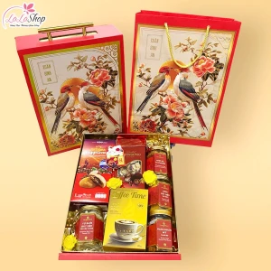Hộp Quà Tết Cao Cấp Xuân Bình An