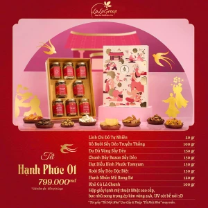 Hộp Quà Tết Hạnh Phúc 01 (NL)