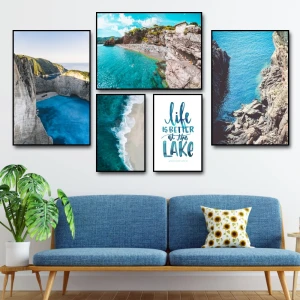 Tranh like is better u the lake