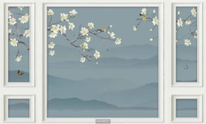 Tranh dán tường 3D Phong Cách Tân Cổ Điển BE620