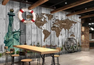 Tranh dán tường 3D Phòng trẻ em BE002