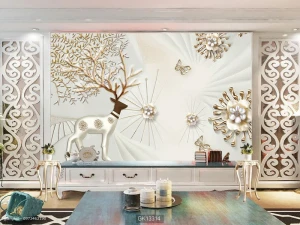 Tranh dán tường Phong Cách Hiện Đại BE457