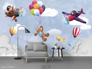 Tranh dán tường Trẻ em Phong Cách Hiện Đại BE527