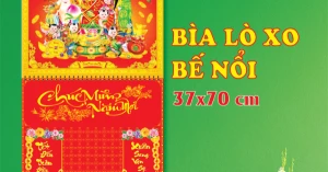 10 Mẫu Bìa Lịch 2025 Lò Xo Bế Nổi (37x70 cm) - TVKV193 - TVKV202 (Chọn Chân Bìa Vàng Hoặc Đỏ)