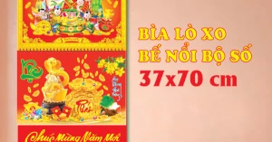 10 Mẫu Bìa Lịch 2025 Lò Xo Bế Nổi Bộ Số (37x70 cm) - TVKV208 - TVKV217