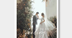 Khung Ảnh 40x60cm - Khung Ảnh Cưới Cao Cấp Màu Trắng Hiện Đại Đơn Giản (Có Nhận In Ảnh Theo Yêu Cầu)