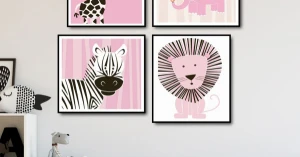 Tranh Canvas Treo Tường Các Loại Động Vật 2