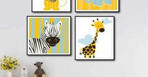 Tranh Canvas Treo Tường Các Loại Động Vật 3