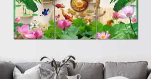 Tranh Treo Tường Cá Nghệ Thuật 24