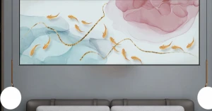 Tranh Treo Tường Cá Nghệ Thuật Hiện Đại 2