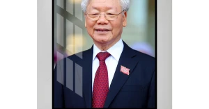 Tranh Treo Tường Chân Dung Bác Tổng Bí Thư Nguyễn Phú Trọng Kính Yêu