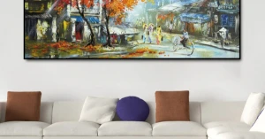 Tranh Treo Tường Con Phố Xưa 3