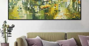 Tranh Treo Tường Con Phố Xưa 4
