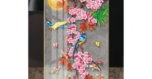 Tranh Treo Tường Cửu Ngư Quần Hội 04