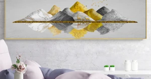 Tranh Treo Tường Đàn Hươu Nghệ Thuật Hiện Đại