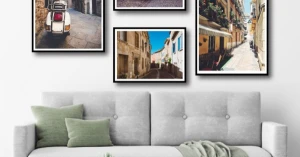 Tranh Treo Tường Góc Phố Nhỏ