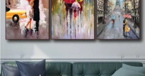 Tranh Treo Tường Góc Phố Yêu Thương