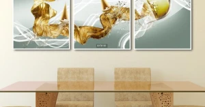 Tranh Treo Tường Nghệ Thuật Trừu Tượng 8