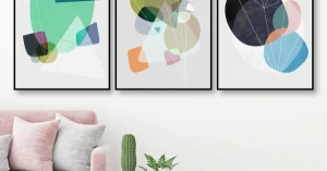 Tranh Treo Tường Nghệ Thuật Trừu Tượng