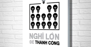 Tranh Treo Tường Nghĩ Lớn Để Thành Công