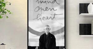 Tranh Treo Tường Phật Giáo - Thiền Sư Thích Nhất Hạnh 01