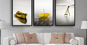 Tranh Treo Tường Phong Cách Bắc Âu Bộ 3 Tấm (8 Mẫu)