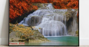 Tranh Treo Tường Phong Cảnh Thác Nước 4