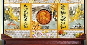 Tranh Treo Tường Phòng Thờ 04