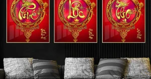 Tranh Treo Tường Phúc Lộc Thọ 04
