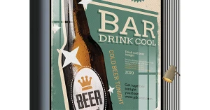 Tranh Treo Tường Quán Bia 12