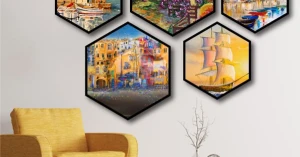 Tranh Treo Tường Thành Phố Sơn Dầu