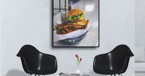 Tranh Treo Tường Trang Trí Nhà Hàng - Fast Food 07