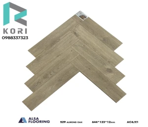 Sàn Gỗ Xương Cá Alsa 529