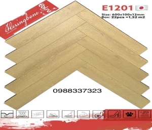 Sàn Gỗ Xương Cá Ebisu E1201