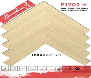 Sàn Gỗ Xương Cá Ebisu E1202