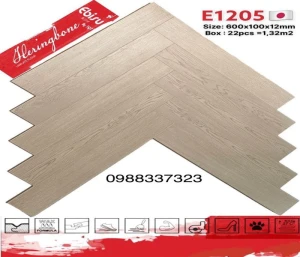 Sàn Gỗ Xương Cá Ebisu E1205