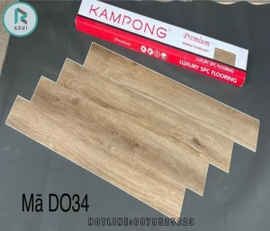 Sàn Nhựa 6mm Kampong D034