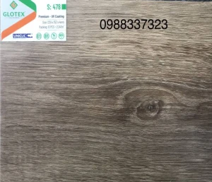 Sàn nhựa hèm khóa 4mm Glotex S478