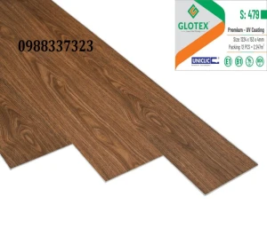Sàn nhựa hèm khóa 4mm Glotex S479