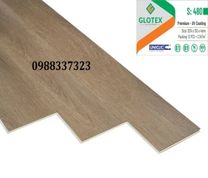 Sàn nhựa hèm khóa 4mm Glotex S480