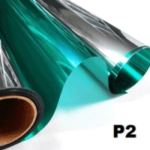 Giấy dán kính chống nắng, phản quang cách nhiệt xanh lá